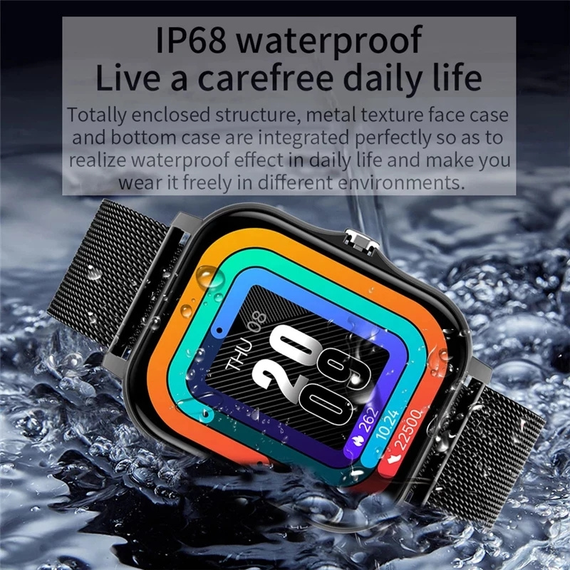 GT20 thin dial pad calling smart watch