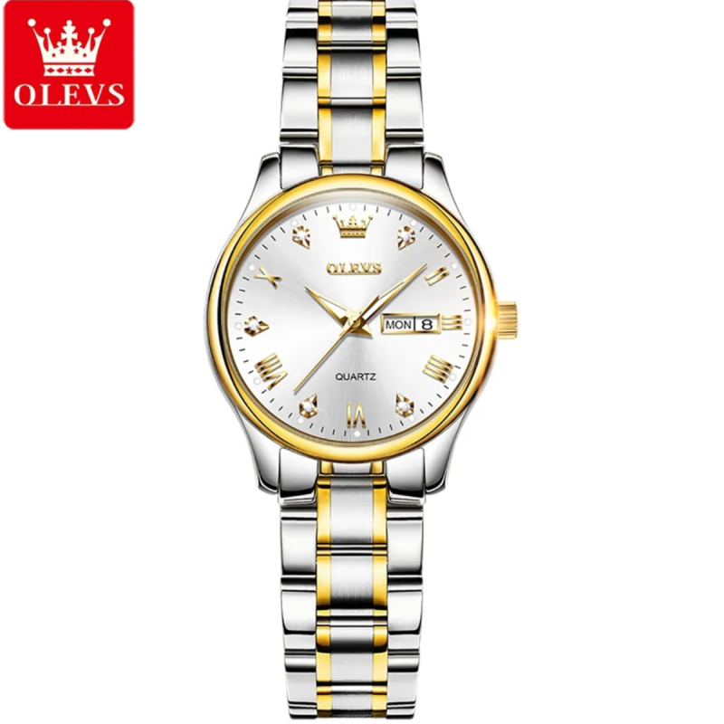 5563 white ladies watch