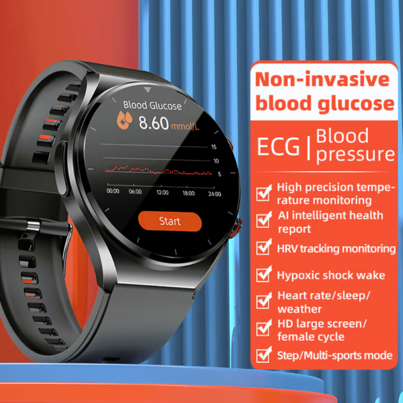 Medical grade Blood sugar measurement smart watch