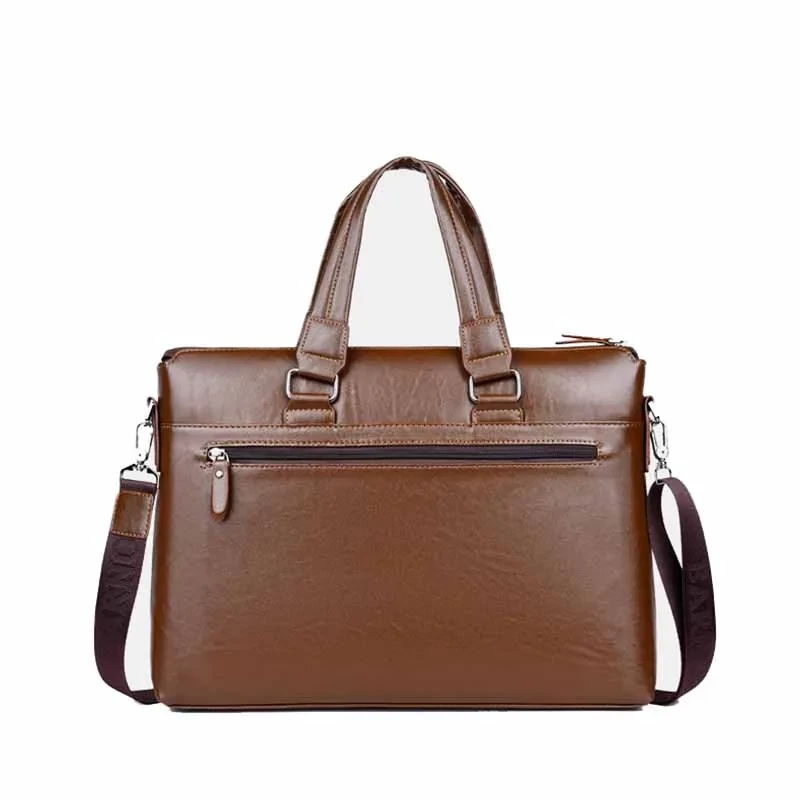 cow leather laptop bag for men