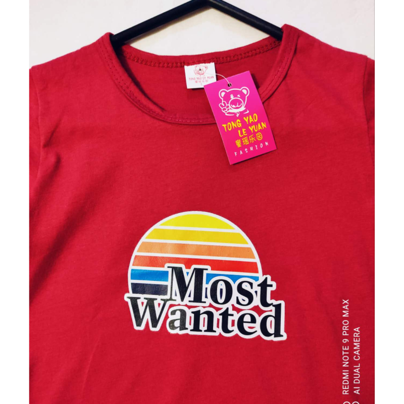 red tshirt with blue jeans for baby boys