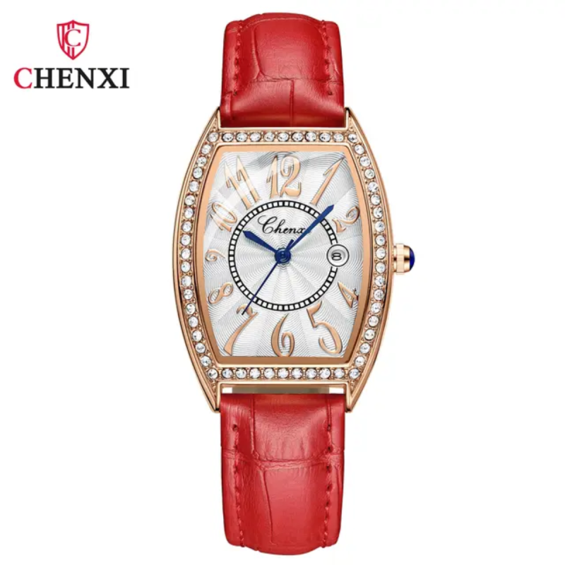 319 chenxi ladies diamond watch with 1 year warranty