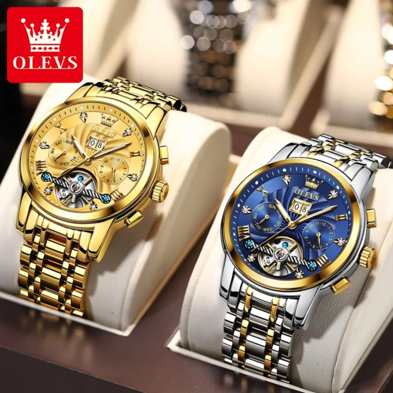 swiss automatic movement watch with 2 years warranty