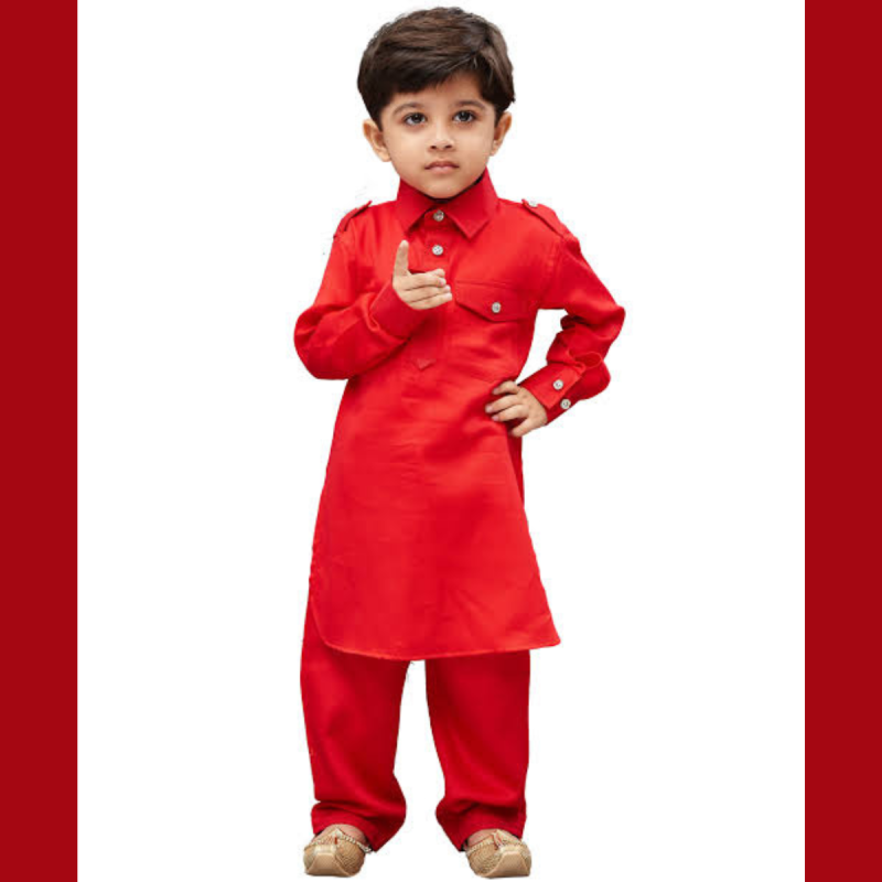 baby red kabli set for 6 moths to 14 years