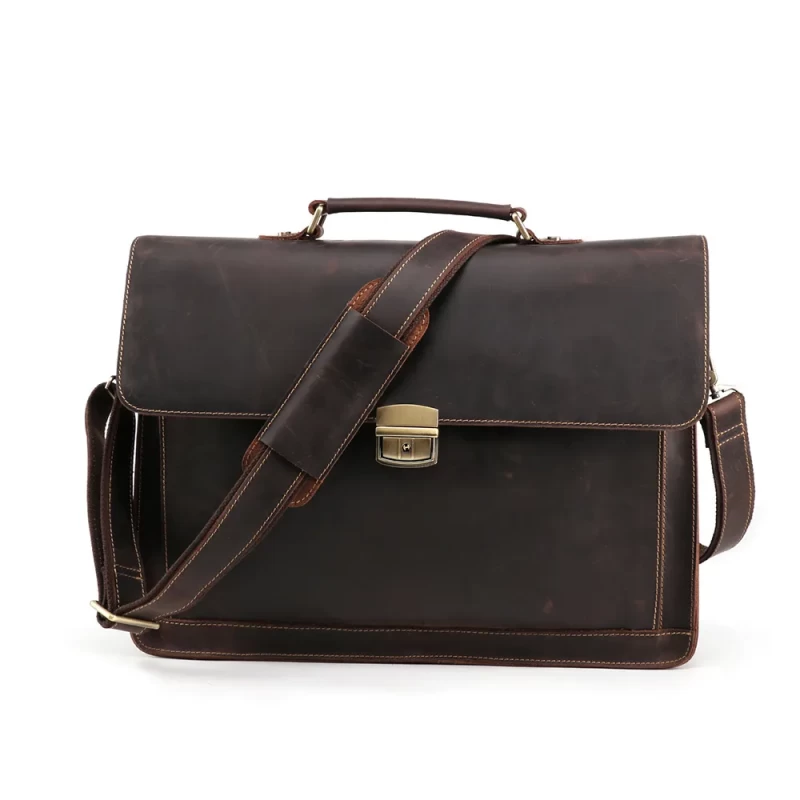 genuine leather bag for men's fashion