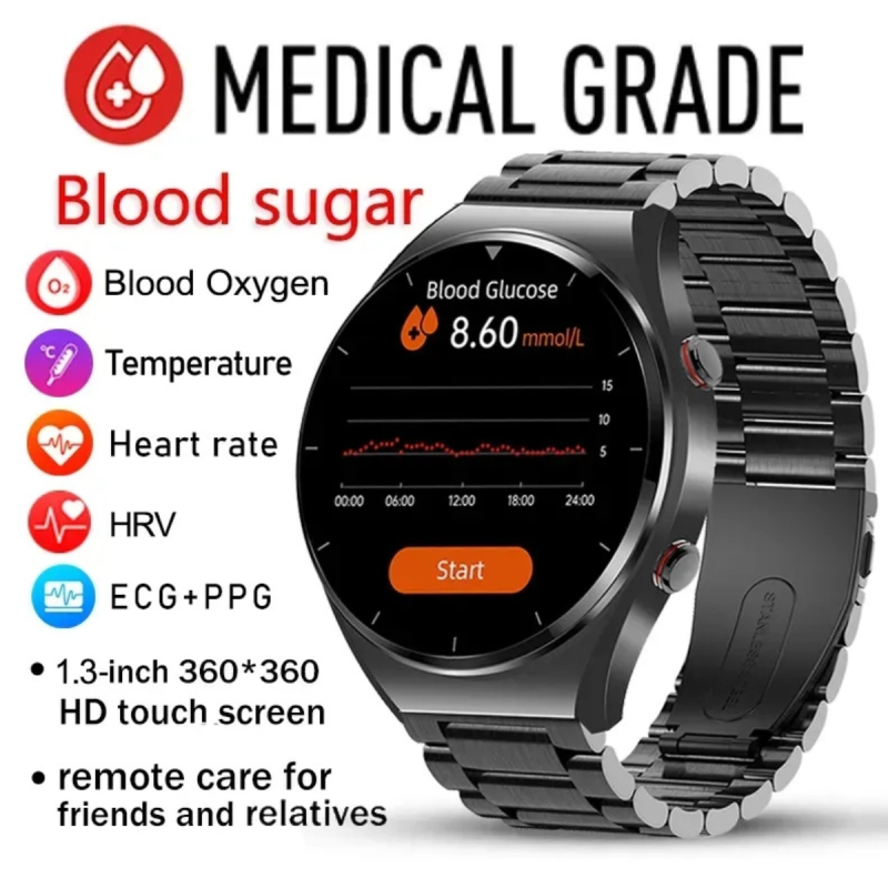 ডায়াবেটিস মাপার ঘড়ি medical grade watch