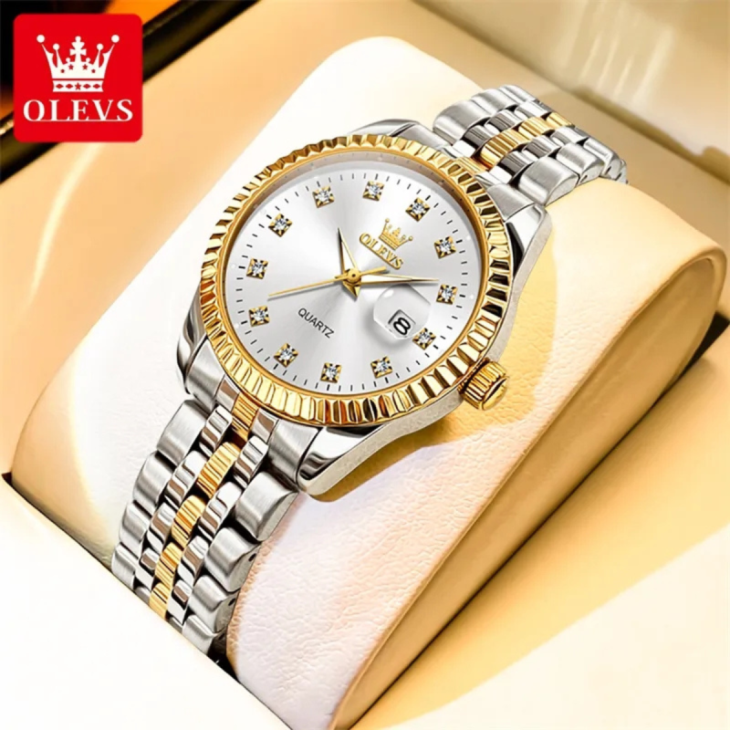 5526 olevs ladies watch with 1 year warranty