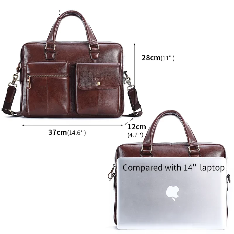 men's original leather bag for multy purposes
