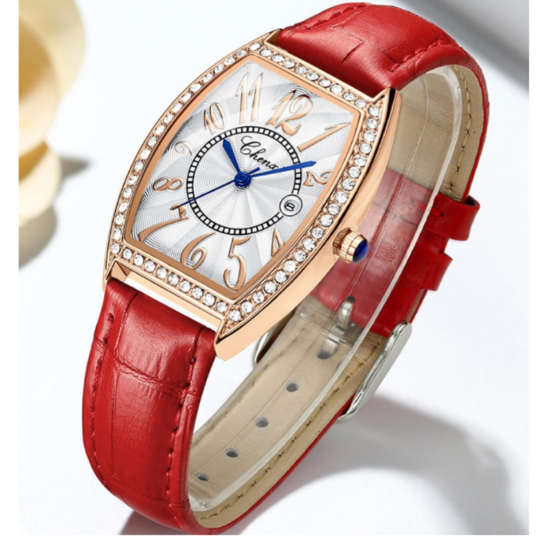 319 chenxi ladies diamond watch with 1 year warranty