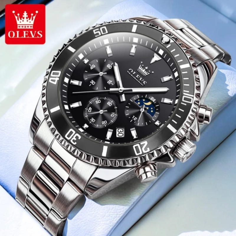olevs hot sale demanding watch for men