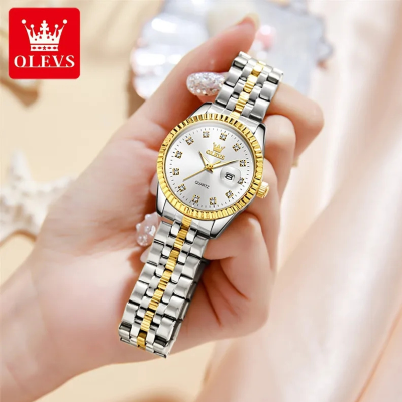 5526 olevs ladies watch with 1 year warranty
