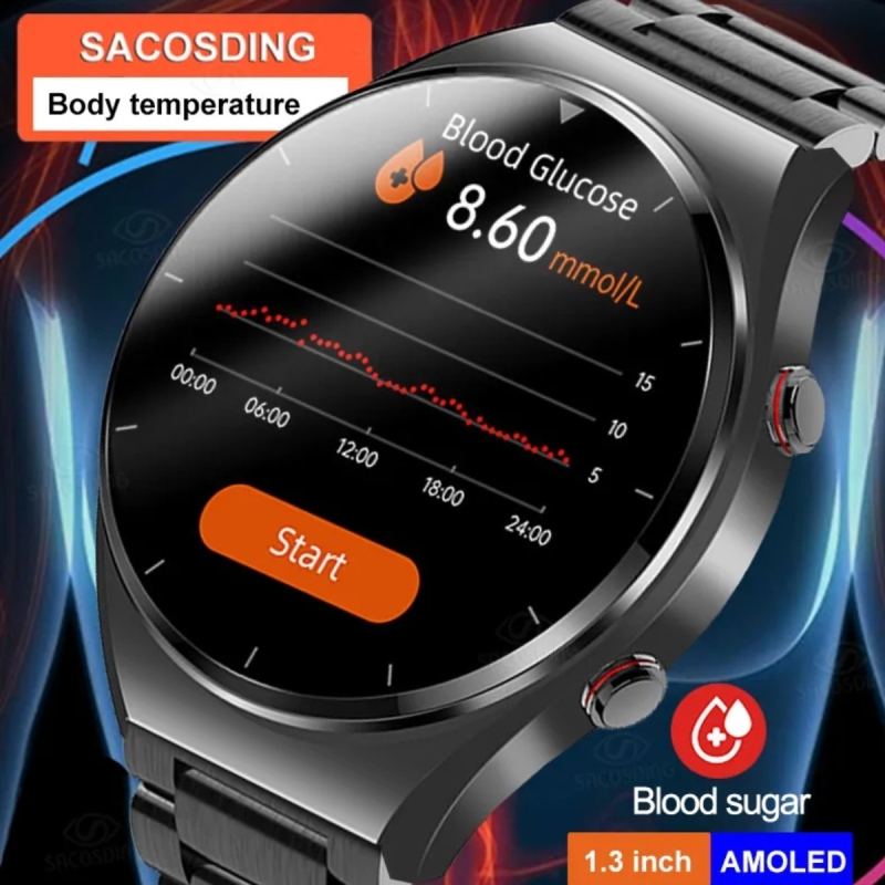 ডায়াবেটিস মাপার ঘড়ি medical grade watch