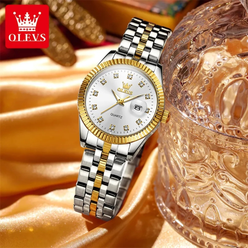 5526 olevs ladies watch with 1 year warranty