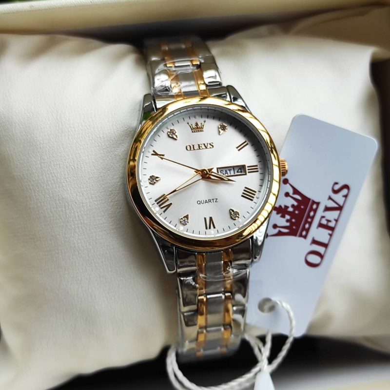5563 white ladies watch