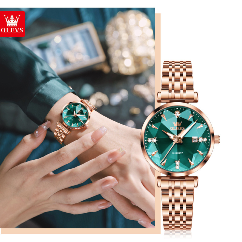 5536 olevs watch for ladies with 1 year int.warranty