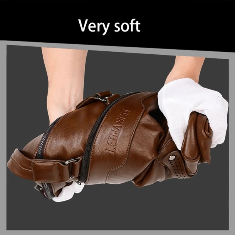 cow leather laptop bag for men