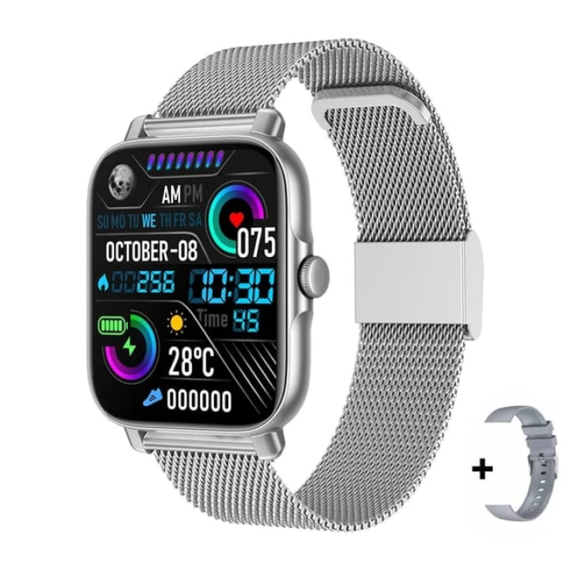 Full Touch Screen Bluetooth Wireless Call Watch Ip67 Waterproof Digital Fitness Tracker Smart Watches