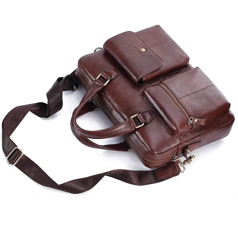 men's original leather bag for multy purposes