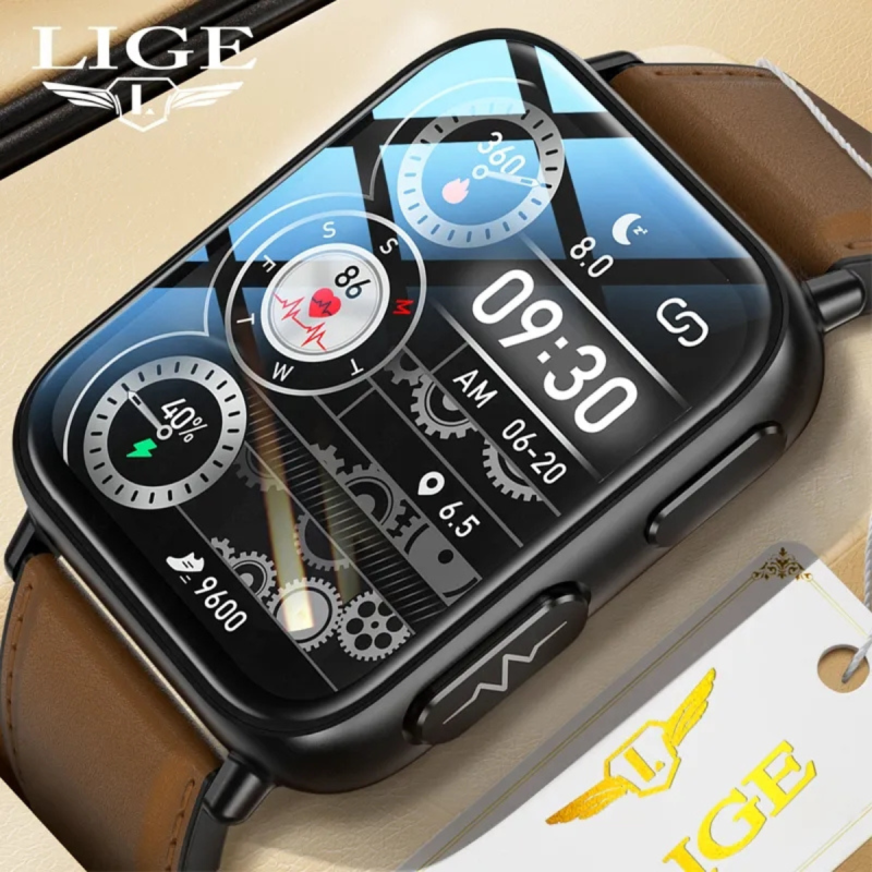 lige medical grade health monitoring smart watch