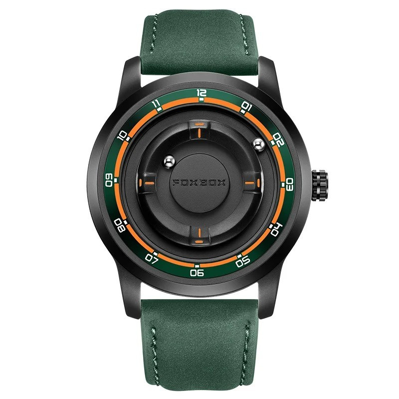 FOXBOX FB0047 Magnetic green watch