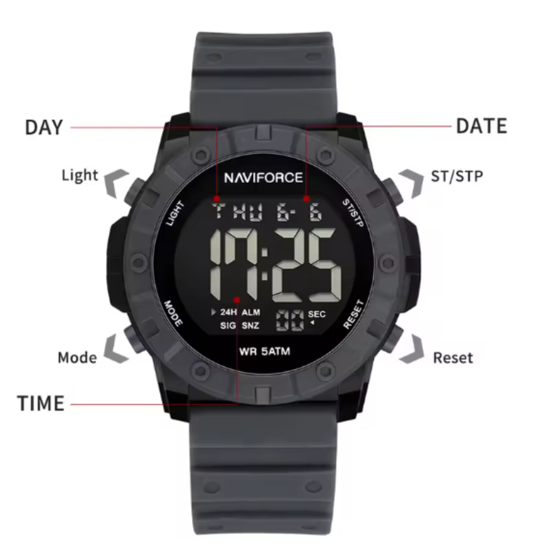 Naviforce-NF7110 waterdive military sports watch