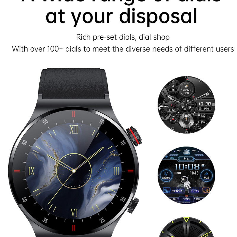 lige amoled display bluetooth call smart watch for unix gender