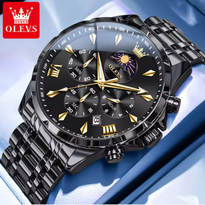 Olevs-3653 active chronograph waterproof watch