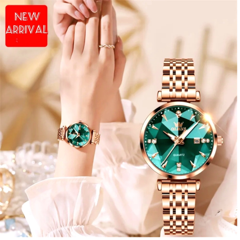 5536 olevs watch for ladies with 1 year int.warranty