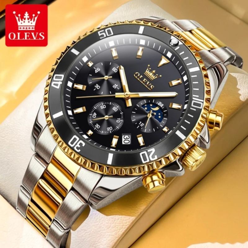olevs hot sale demanding watch for men